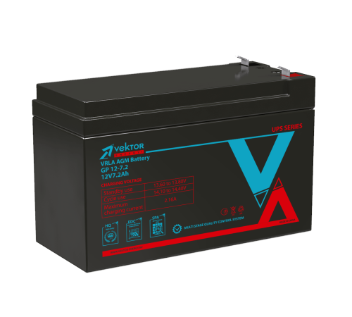 Аккумуляторная батарея Vektor Battery VB 12-7А