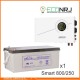 ИБП Powerman Smart 800 INV + Аккумуляторная батарея LEOCH DJM12250