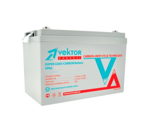 Аккумуляторная батарея Vektor VPbC 2-2500