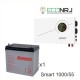 ИБП Powerman Smart 1000 INV + Аккумуляторная батарея Ventura GPL 12-55