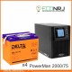 ИБП POWERMAN ONLINE 2000 Plus + Аккумуляторная батарея Delta GEL 12-75