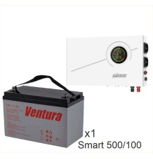 ИБП Powerman Smart 500 INV + Ventura GPL 12-100