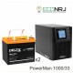 ИБП POWERMAN ONLINE 1000 Plus + Аккумуляторная батарея Delta CGD 1233