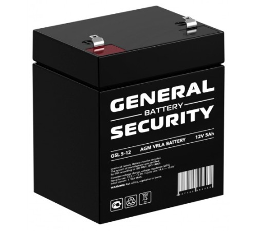 Аккумуляторная батарея General Security GSL5-12 F2