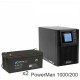 ИБП POWERMAN ONLINE 1000 Plus + Аккумуляторная батарея ВОСТОК PRO СХ-12200