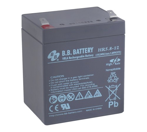 Аккумуляторная батарея B.B.BatteryHR 5.8-12