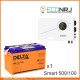 ИБП Powerman Smart 500 INV + Аккумуляторная батарея Delta GEL 12-100