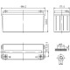 Аккумуляторная батарея Delta DT 12150