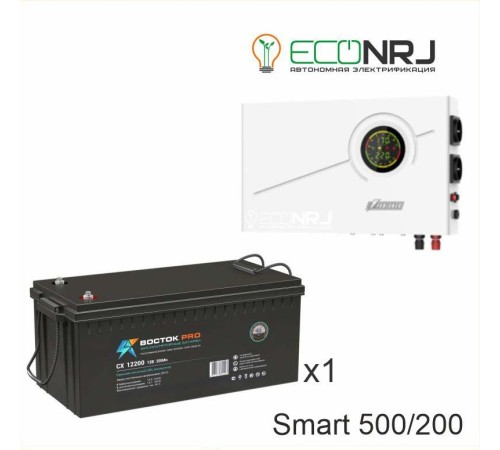 ИБП Powerman Smart 500 INV + Аккумуляторная батарея ВОСТОК PRO СХ-12200