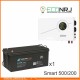 ИБП Powerman Smart 500 INV + Аккумуляторная батарея ВОСТОК PRO СХ-12200