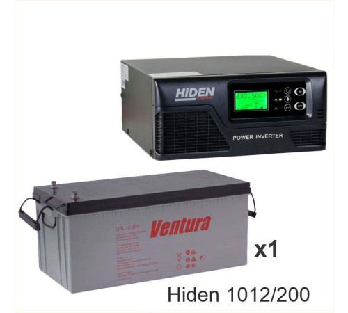 ИБП Hiden Control HPS20-1012 + Аккумуляторная батарея Ventura GPL 12-200