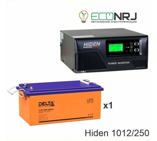 ИБП Hiden Control HPS20-1012 + Аккумуляторная батарея Delta DTM 12250 L