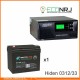 ИБП Hiden Control HPS20-0312 + Аккумуляторная батарея ВОСТОК PRO СК-1233