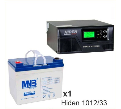 ИБП Hiden Control HPS20-1012 + Аккумуляторная батарея MNB MNG33-12