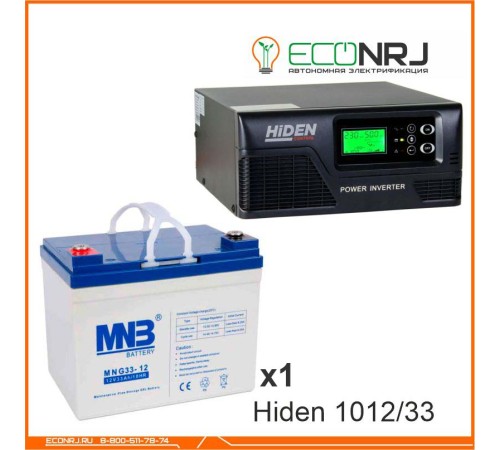 ИБП Hiden Control HPS20-1012 + Аккумуляторная батарея MNB MNG33-12