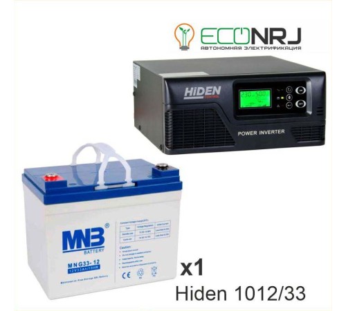 ИБП Hiden Control HPS20-1012 + Аккумуляторная батарея MNB MNG33-12