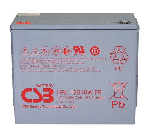 Аккумуляторная батарея CSB HRL12540W FR