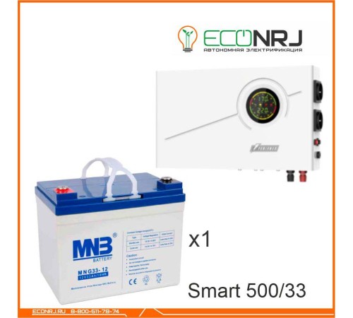 ИБП Powerman Smart 500 INV + Аккумуляторная батарея MNB MNG33-12