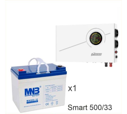 ИБП Powerman Smart 500 INV + Аккумуляторная батарея MNB MNG33-12