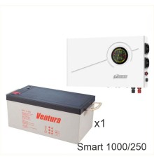 ИБП Powerman Smart 1000 INV + Ventura GPL 12-250