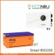 ИБП Powerman Smart 800 INV + Аккумуляторная батарея Delta DTM 12200 L