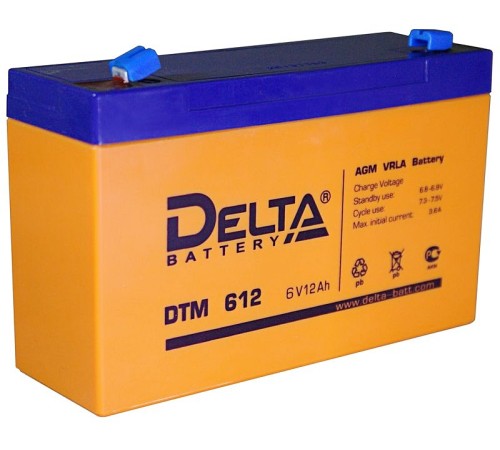 Аккумуляторная батарея Delta DTM 612