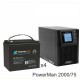 ИБП POWERMAN ONLINE 2000 Plus + Аккумуляторная батарея ВОСТОК PRO СК-1275