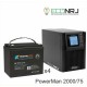 ИБП POWERMAN ONLINE 2000 Plus + Аккумуляторная батарея ВОСТОК PRO СК-1275