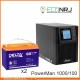 ИБП POWERMAN ONLINE 1000 Plus + Аккумуляторная батарея Delta GX 12-100