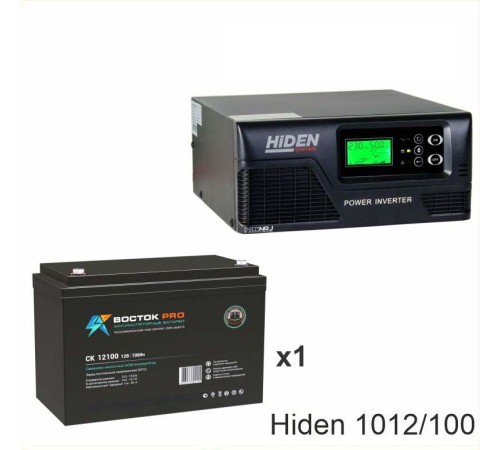 ИБП Hiden Control HPS20-1012 + Аккумуляторная батарея ВОСТОК PRO СК-12100