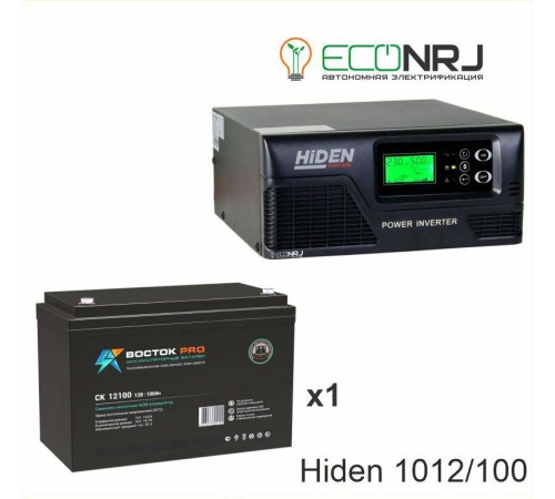 ИБП Hiden Control HPS20-1012 + Аккумуляторная батарея ВОСТОК PRO СК-12100