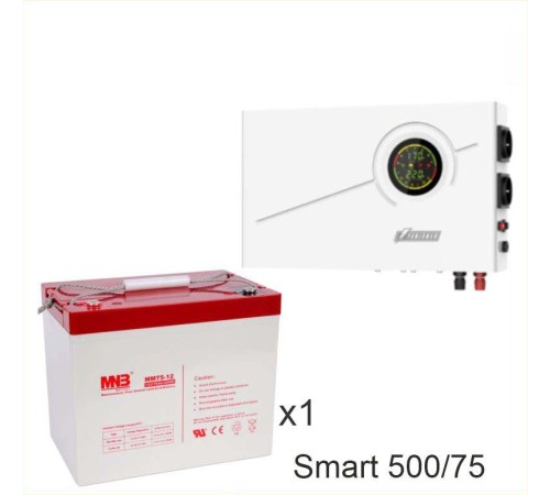 ИБП Powerman Smart 500 INV + Аккумуляторная батарея MNB MМ75-12