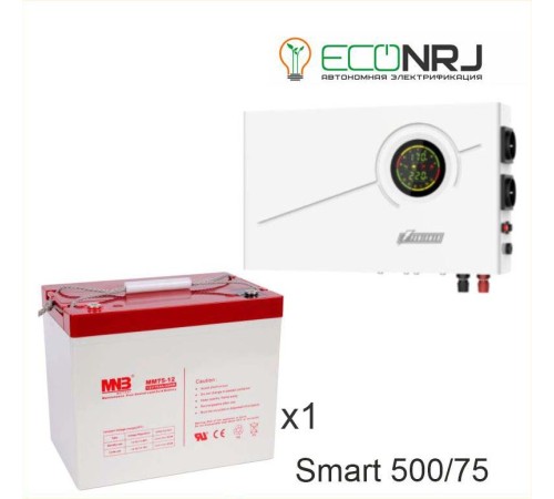 ИБП Powerman Smart 500 INV + Аккумуляторная батарея MNB MМ75-12