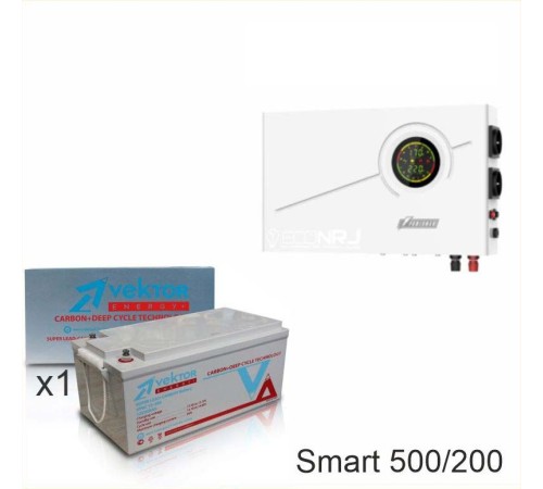 ИБП Powerman Smart 500 INV + Аккумуляторная батарея Vektor VPbC 12-200