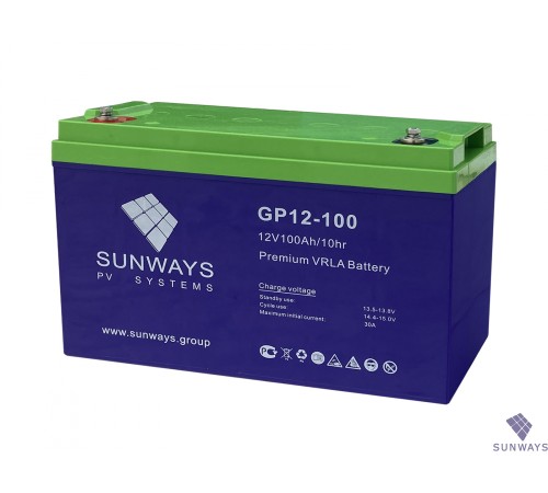 Аккумуляторная батарея SUNWAYS GP 12-100