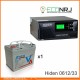 ИБП Hiden Control HPS20-0612 + Аккумуляторная батарея Vektor GL 12-33