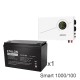 ИБП Powerman Smart 1000 INV + Аккумуляторная батарея ETALON FS 12100