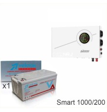 ИБП Powerman Smart 1000 INV + Vektor VPbC 12-200