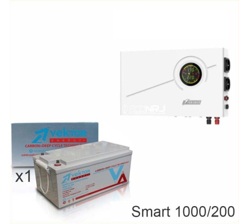 ИБП Powerman Smart 1000 INV + Аккумуляторная батарея Vektor VPbC 12-200