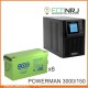 ИБП POWERMAN ONLINE 1000 Plus + Аккумуляторная батарея WBR GPL121500