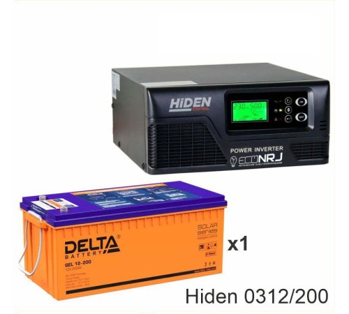 ИБП Hiden Control HPS20-0312 + Аккумуляторная батарея Delta GEL 12-200