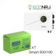 ИБП Powerman Smart 500 INV + Аккумуляторная батарея WBR GPL121000