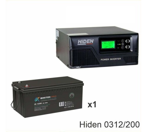 ИБП Hiden Control HPS20-0312 + Аккумуляторная батарея ВОСТОК PRO СК-12200