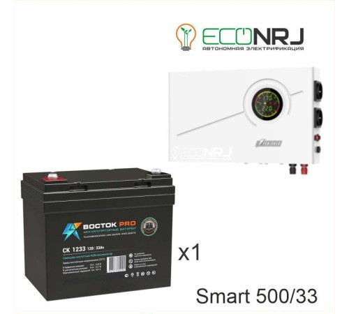 ИБП Powerman Smart 500 INV + Аккумуляторная батарея ВОСТОК PRO СК-1233