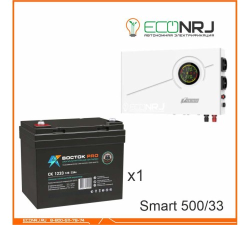 ИБП Powerman Smart 500 INV + Аккумуляторная батарея ВОСТОК PRO СК-1233