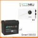 ИБП Powerman Smart 500 INV + Аккумуляторная батарея ВОСТОК PRO СК-1233