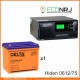 ИБП Hiden Control HPS20-0612 + Аккумуляторная батарея Delta DTM 1275 L