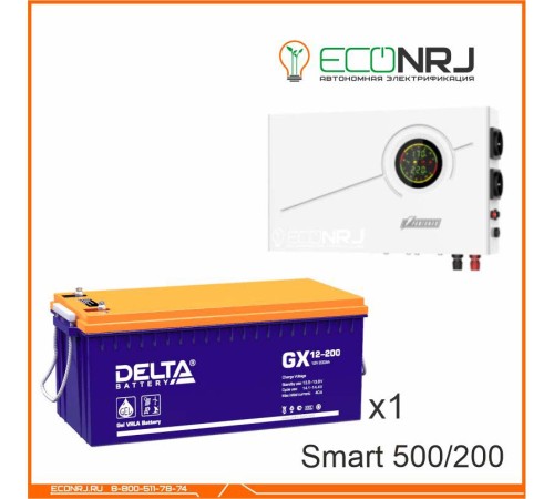 ИБП Powerman Smart 500 INV + Аккумуляторная батарея Delta GX 12-200