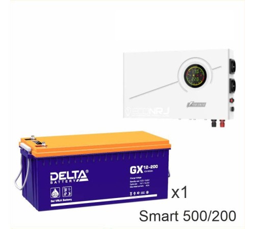 ИБП Powerman Smart 500 INV + Аккумуляторная батарея Delta GX 12-200