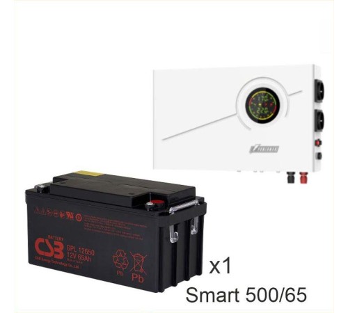 ИБП Powerman Smart 500 INV + Аккумуляторная батарея CSB GPL12650